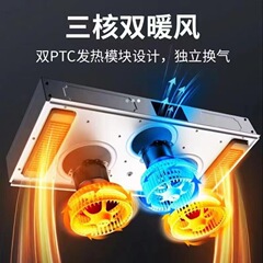 風暖浴覇統合吊り天井浴覇暖房灯トイレ五合一ledランプ組み込み型温風機卸売り