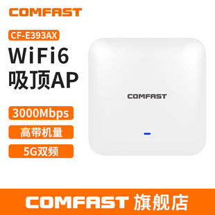 COMFAST CF-E393AX 3000M Hotel Supermarket WIFI6 Dual-Band Coverage Indoor Wireless AP