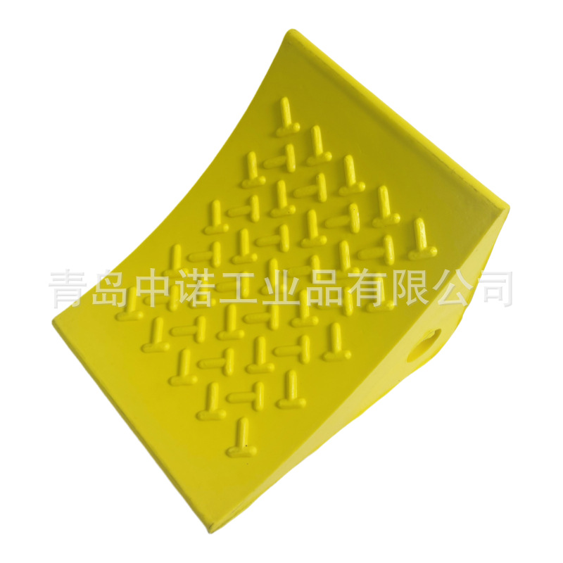 刹车块 聚氨酯发泡阻退块 三角块 止轮块 挡块聚氨酯止轮器