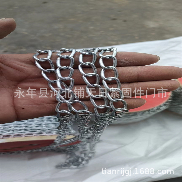 铁链条细铁链子灯链广告牌吊链日光灯吊链链 轴链