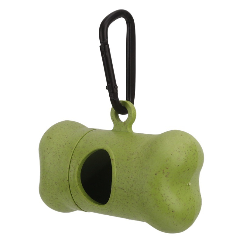 Bolsa de basura para mascotas desechable portátil degradable dispensador de bolsa de basura para mascotas Pingüino cápsula píldora Tipo de cáscara de huevo