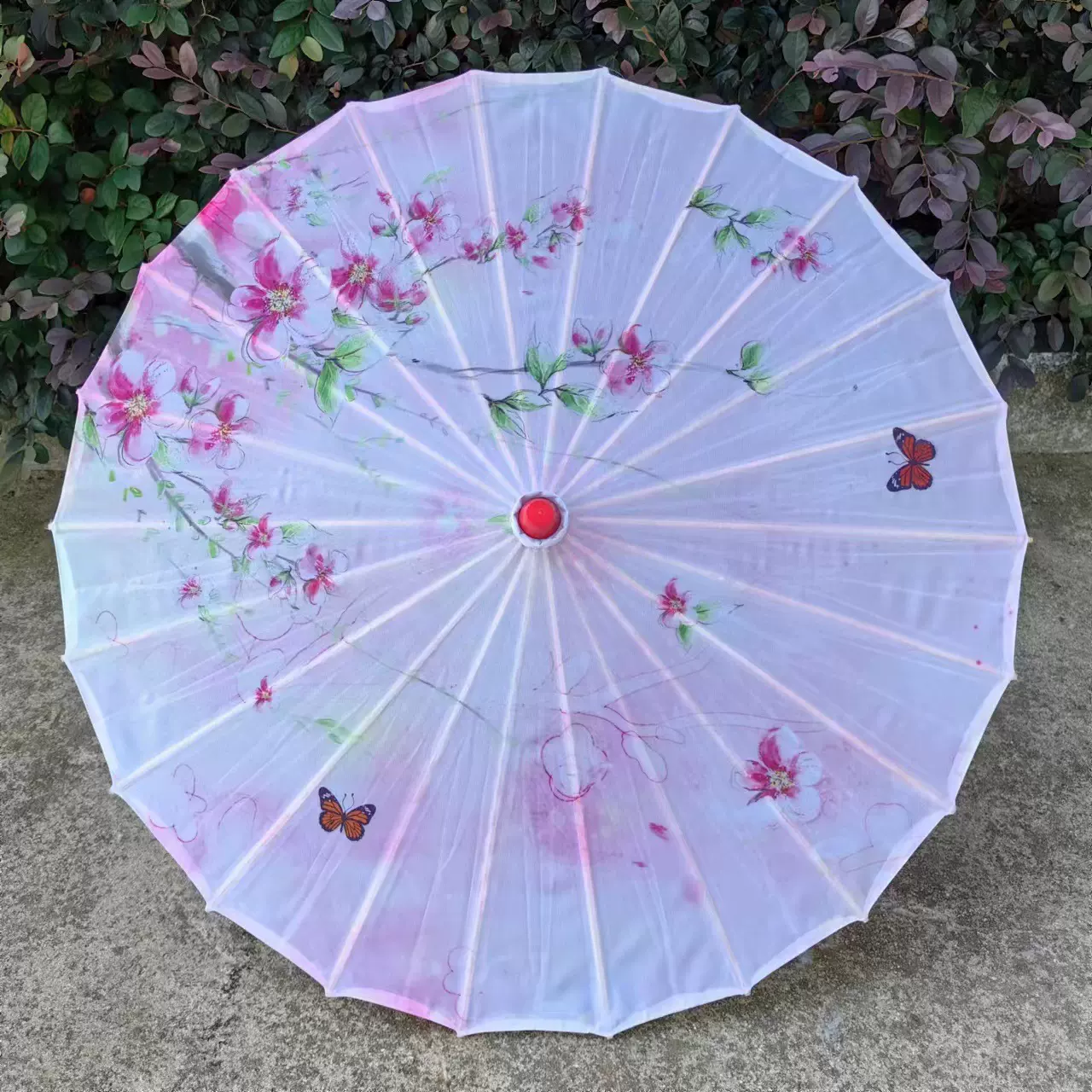 70CM中号儿童古风油纸伞拍照摄影道具古装汉服旗袍走秀工艺伞