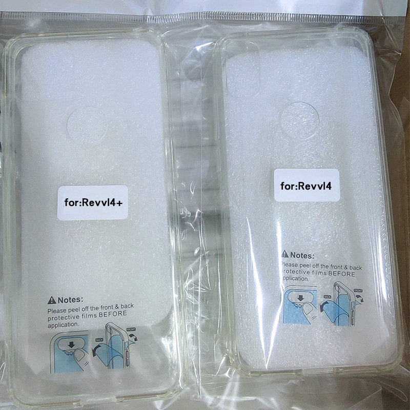 For T-Mobile Revvl 4 2-in -1 Acrylic Phone Case Plus Thickened Drop-resistant Protective Cover