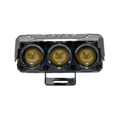 Cross-Border Motorcycle and Electric Vehicle Motorcycle headlights, headlights - three-eye-spotlight-with-cover