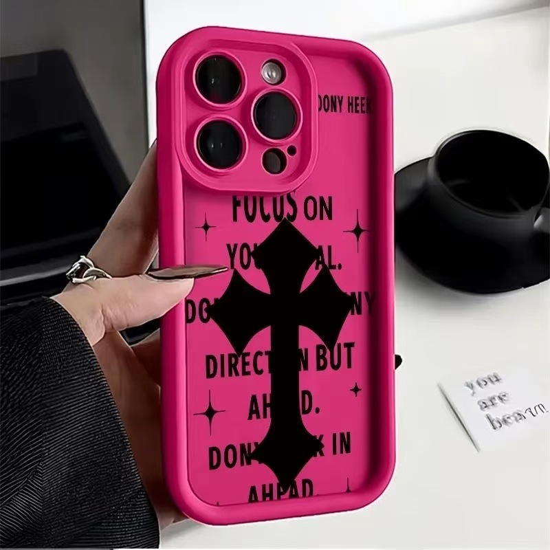 Esmeril-rosa roja-cruz inglesa