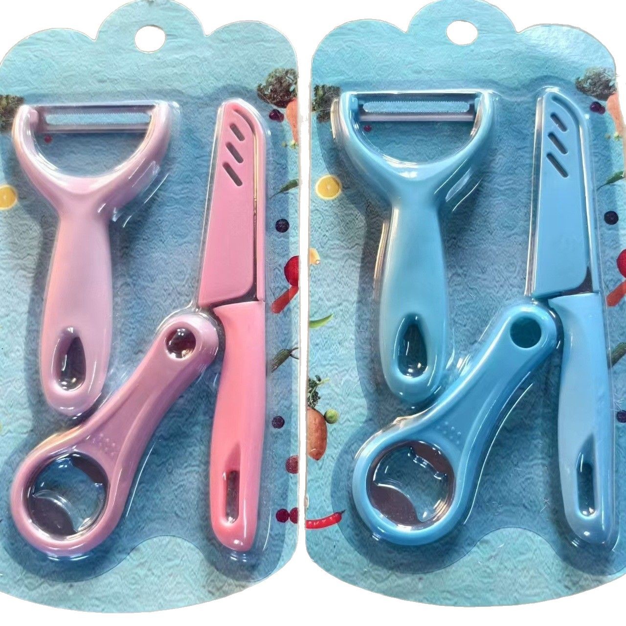 Venta directa de fábrica cuchillo de pelar cuchillo de fruta juego de apertura de vino herramientas de cocina cepillado de melón abridor de cerveza pelador de frutas image 5