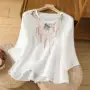 圆领夏季宽松新款上衣