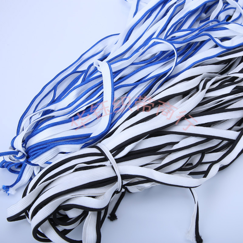 辅料批发 涤纶丝子母带 运动校服装饰花边滚边织带 抱枕头包边条