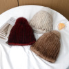 Demi-season warm hat, woven baseball cap