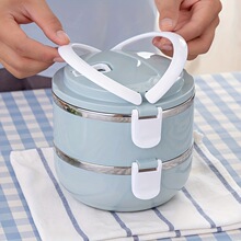 J 13140 Three-layer insulated lunch box ���㱣�·��п羳