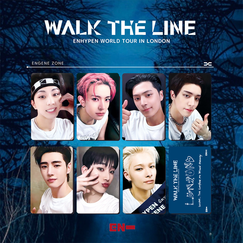 EN团  WALK THE LINE 小卡特典卡 随机卡粉丝收藏 朴成训 周边|undefined
