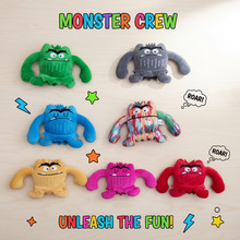 跨境新品我的情绪小怪兽The color monster毛绒公仔 玩偶玩具可爱