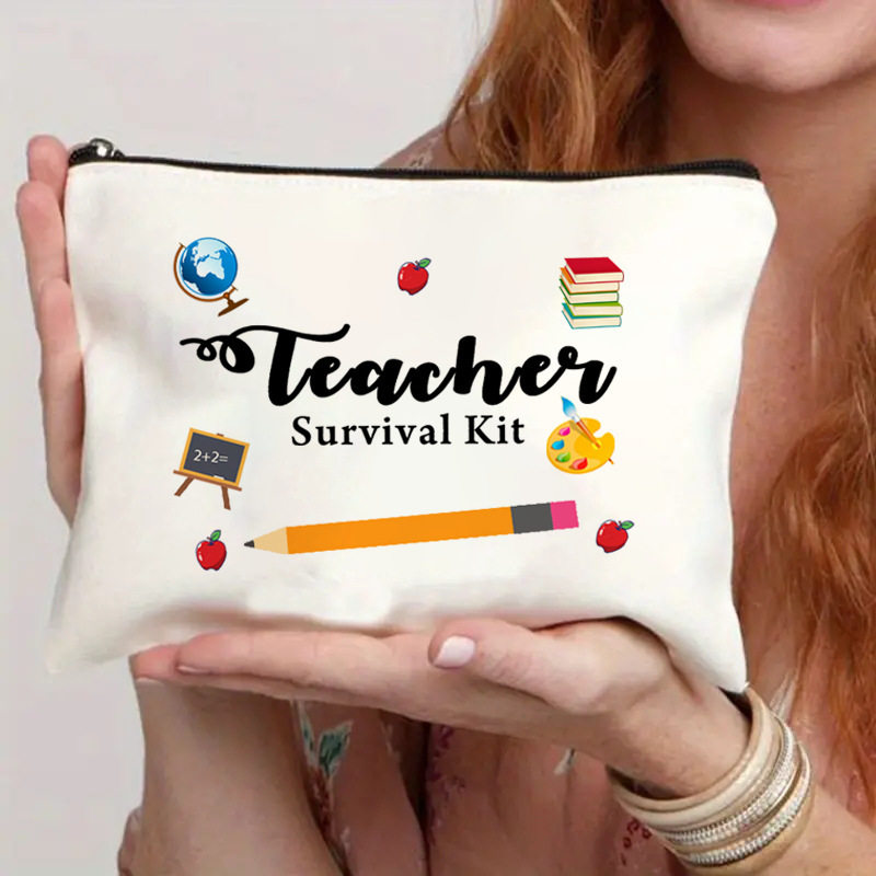 Día del maestro transfronterizo estudiantes maestros maquillaje de pintura al óleo día del maestro maestros maquillaje de pintura al óleo Amazon venta caliente bolsa