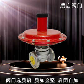 ZZVP-16C压缩空气自力式法兰微压调节阀泉州质启法兰差压减压阀50