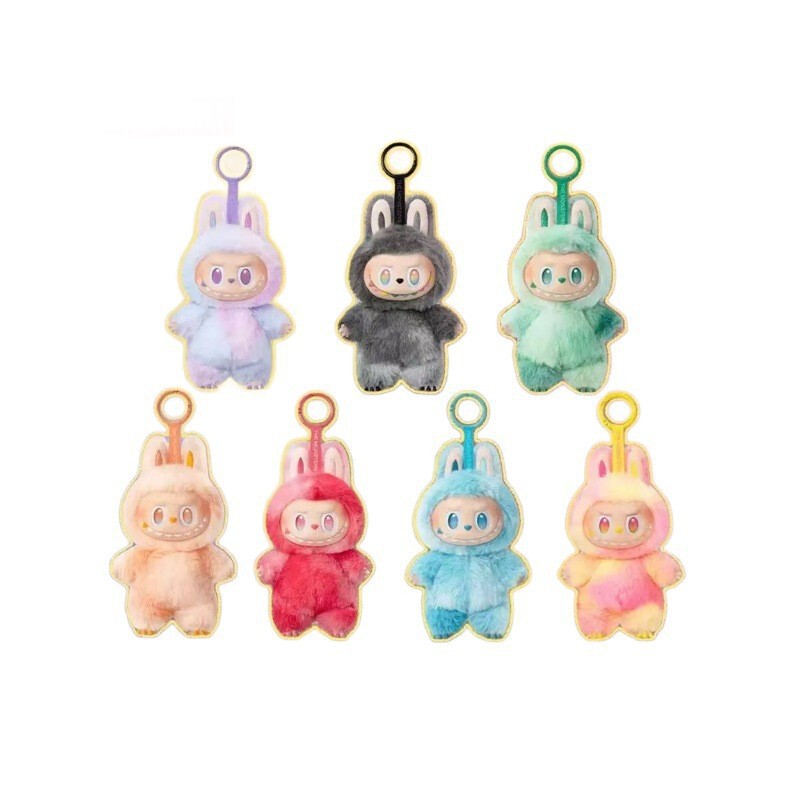 新品拉布布【松鼠】高品质毛绒玩具系列labubu盲盒潮玩摆件挂件毛|undefined