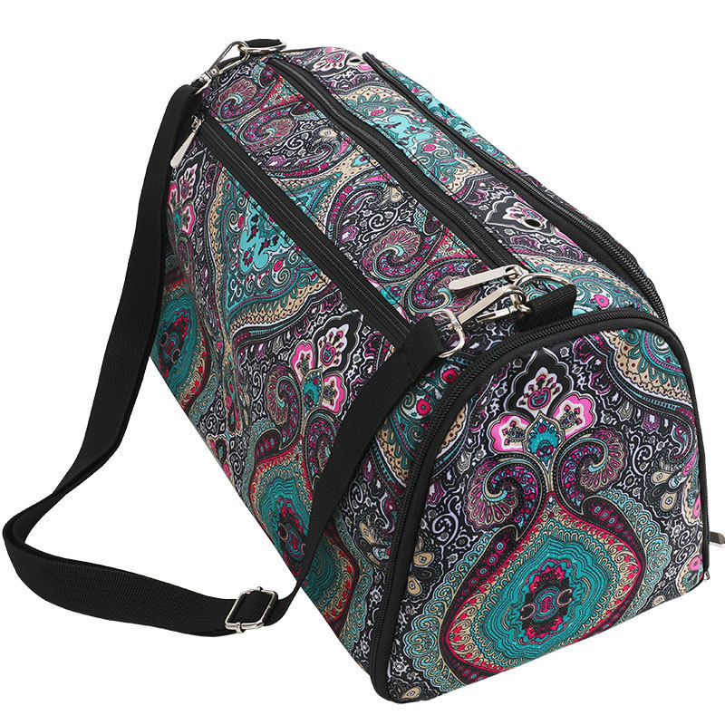 Peang Nuevo Amazon azul Totem crossbody bolsa de almacenamiento de lana de gran capacidad multi-funcional tejido herramienta de almacenamiento