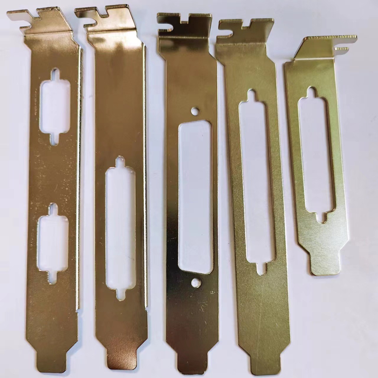 全新电脑机箱显卡挡板12cm半高挡板U主板DB9串口并口防尘挡片