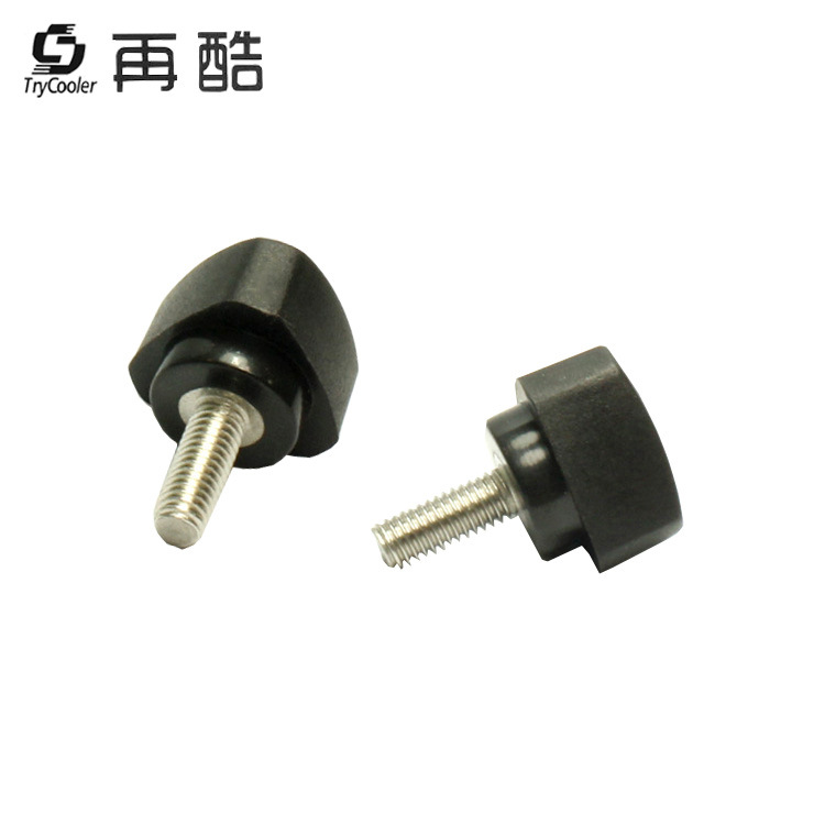 20塑胶头 星型塑胶头手柄螺丝 摄影支架机械紧固配件手拧旋钮把手