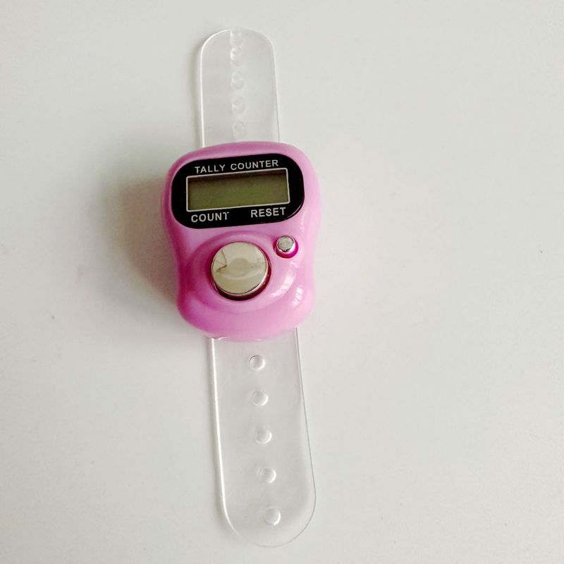 指カウンターの指輪の点数器の電子カウンターのミニリングのデジタル表示のカウンターの現物の卸売り|undefined