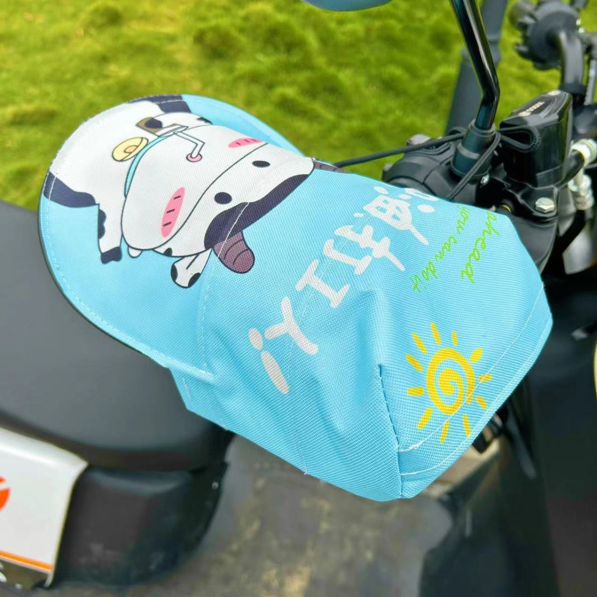Electric car sunscreen gloves summer three-dimensional rain-proof sunshade hand guard battery motorcycle universal thin