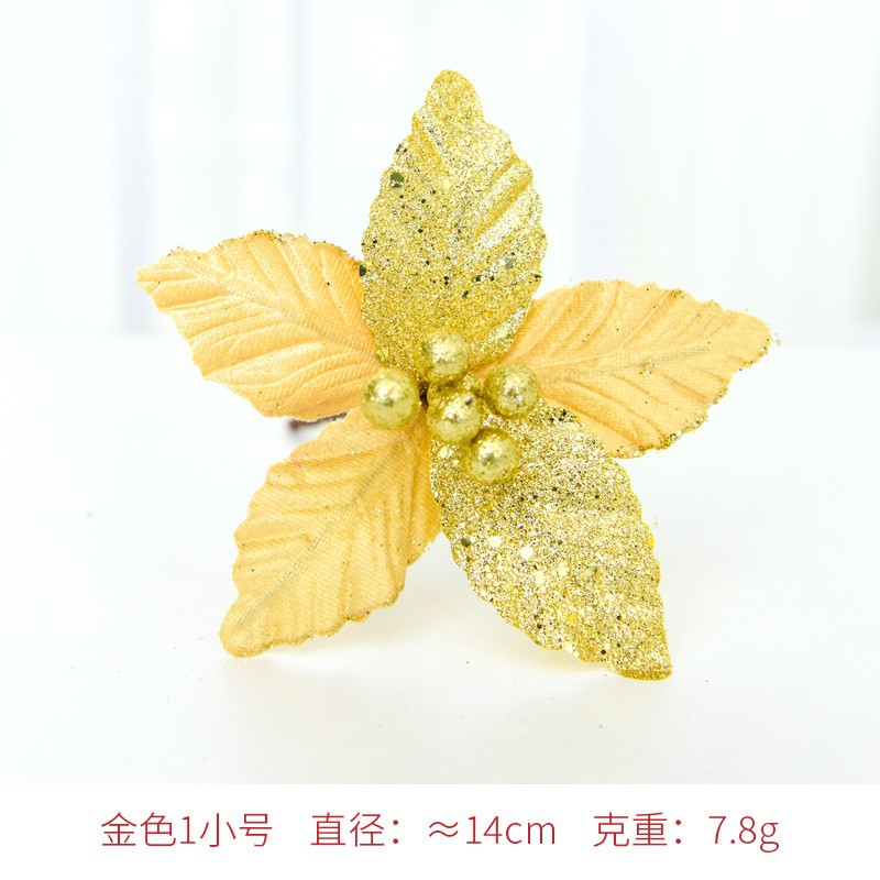 14cm Flor de Navidad