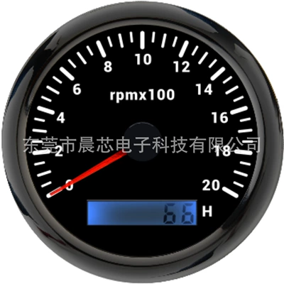 Car Modified Engine Generator automobile instrument - cx8227b-2k-rpm
