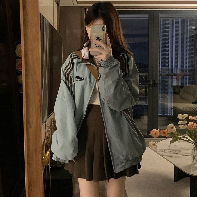三条杠双面穿蓝色黑色东南亚舒适休闲中东涤纶半高领常规袖长袖|undefined