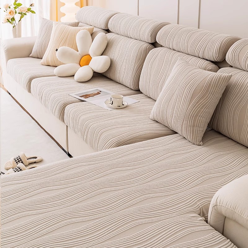Capa de sofá elástica antiderrapante para todas as estações_voghion.com