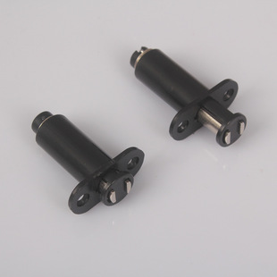 Concealment type rebound door suction magnetic rebound bead embedded press rebound device