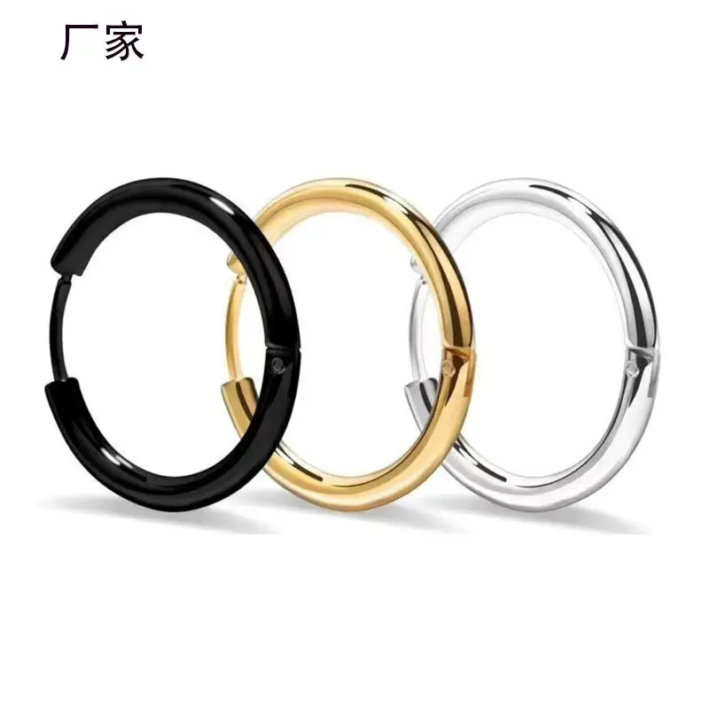 不锈钢耳扣 厂家直销男士简约穿刺耳环韩版百搭跨境热销耳钉批发