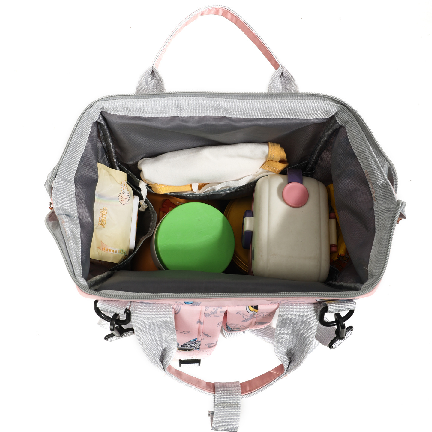 Bolsos de leche independientes, bolsas de almacenamiento multifuncionales, bolsas de bebé, bolsas de mano casuales de gran capacidad, bolsas para mamás, mochila de viaje