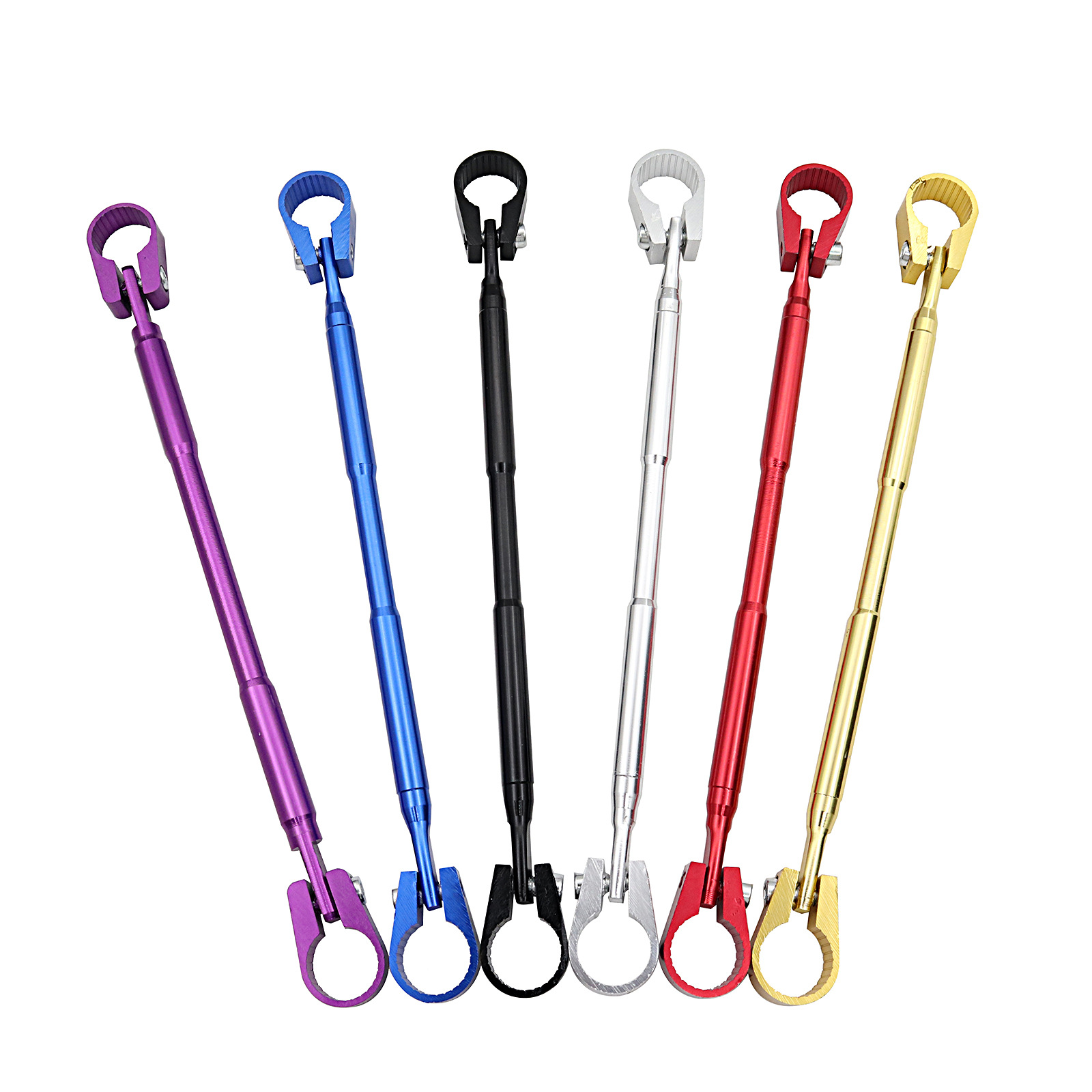 Motorcycle faucet Balance Bar modification accessories Universal handle balance bar horizontal aluminum reinforced shock absorber pull rod cross bar
