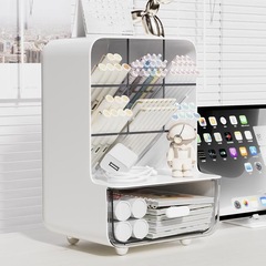 斜めペンホルダー学生デスク文具収納ボックス大容量オフィスデスクトップ雑貨収納ラック