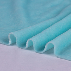 Factory wholesale 50D thin red velvet sleepwear fabric 120 meters duck feather fabric material