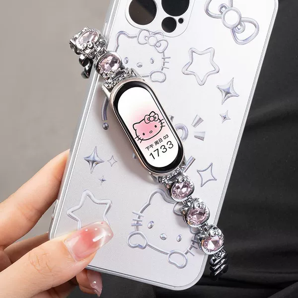 Ins crystal [silver powder KT cat]