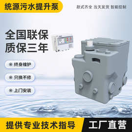 地下室卫生间马桶污水提升泵PE提升装置别墅家用