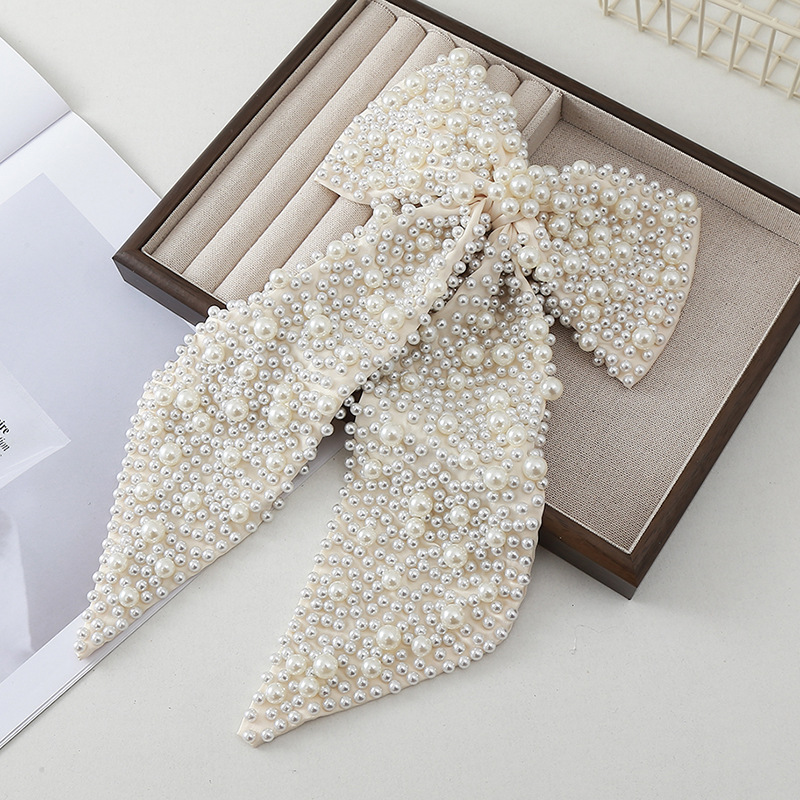 fashionable cute hairgrip pearl with bow