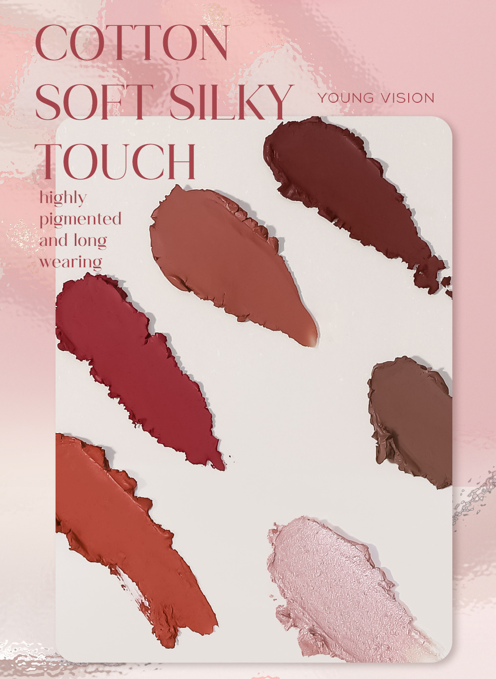 YOUNG VISION Multi-functional Makeup Stick, Lazy Person's Highlighter Contouring Blush, Matte Blush Stick wholesale Application Scenario