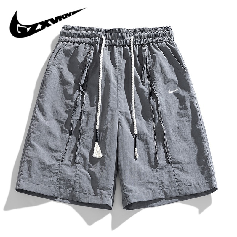 男裤2025夏季新款短裤男小众设计五分裤学生宽松休闲百搭透气中裤