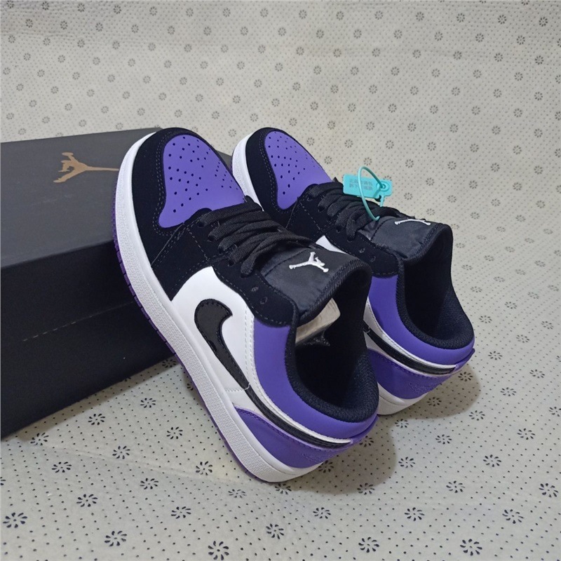 AJ 검정색과 보라색 발가락) [마찰음 - 고무 밑창