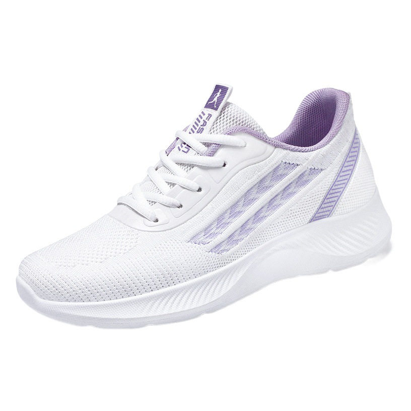 Zapatos mujer verano nuevo estilo transpirable casual zapatos individuales malla zapatos de mujer suela blanda pies no apestosos tendencia zapatos deportivos para mujeres