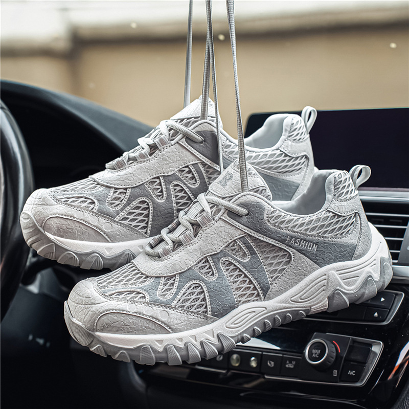 Men's dad shoes, new breathable mesh youth sneakers, men's casual sports shoes, direct from the manufacturer