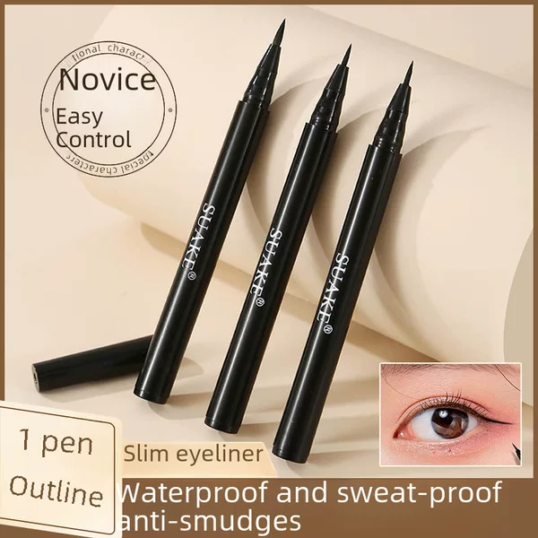 Su An's smooth and quick-drying eyeliner does not leak ink, lasting and not easy to faint eyeliner waterproof eyeliner cosmetics