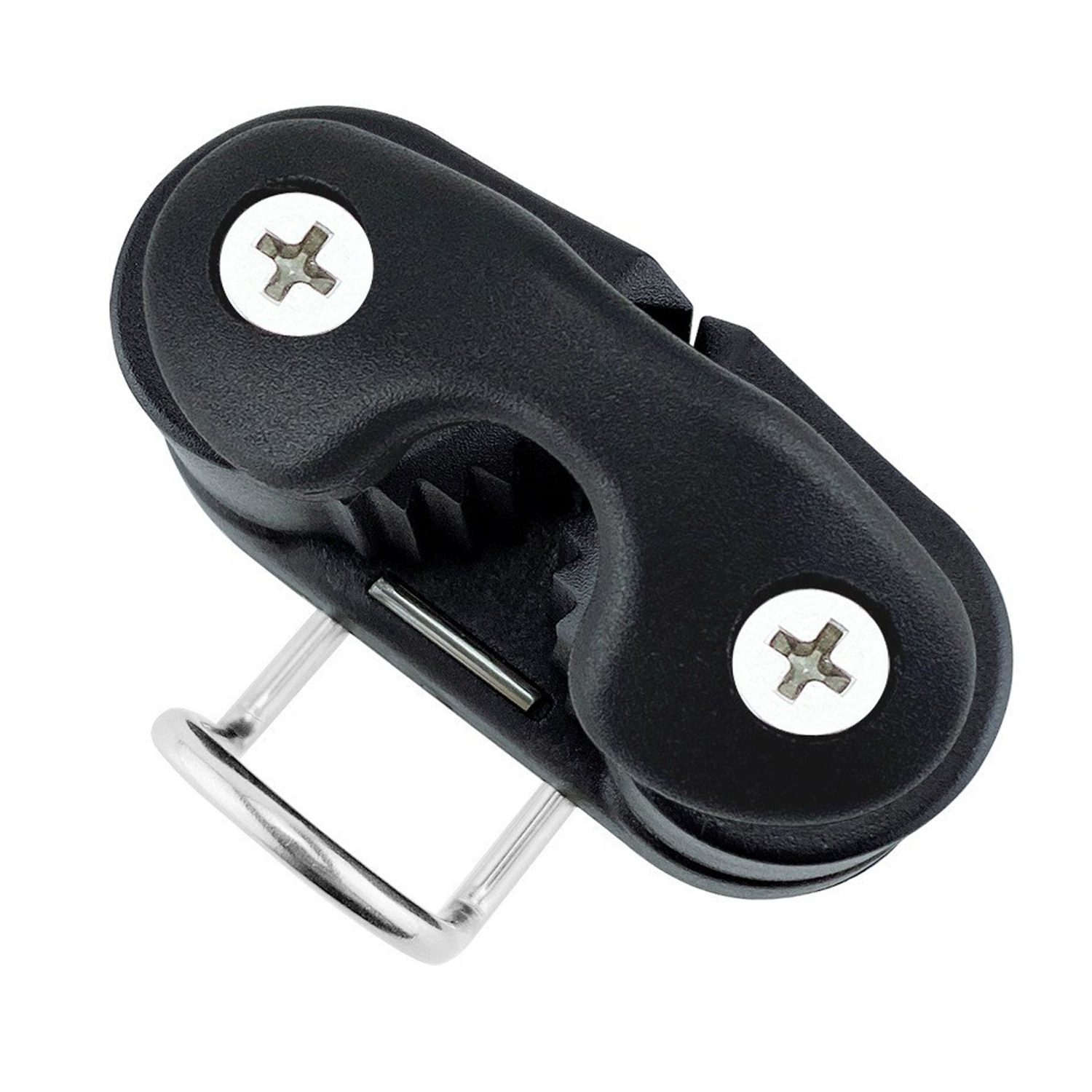 Двойное нейлоновое направляющее кольцо для ремня, зажим для шнура, черный зажим для кабеля с капюшоном, автоматический зажим для шнура, доска для пилатеса, оборудование для фитнеса