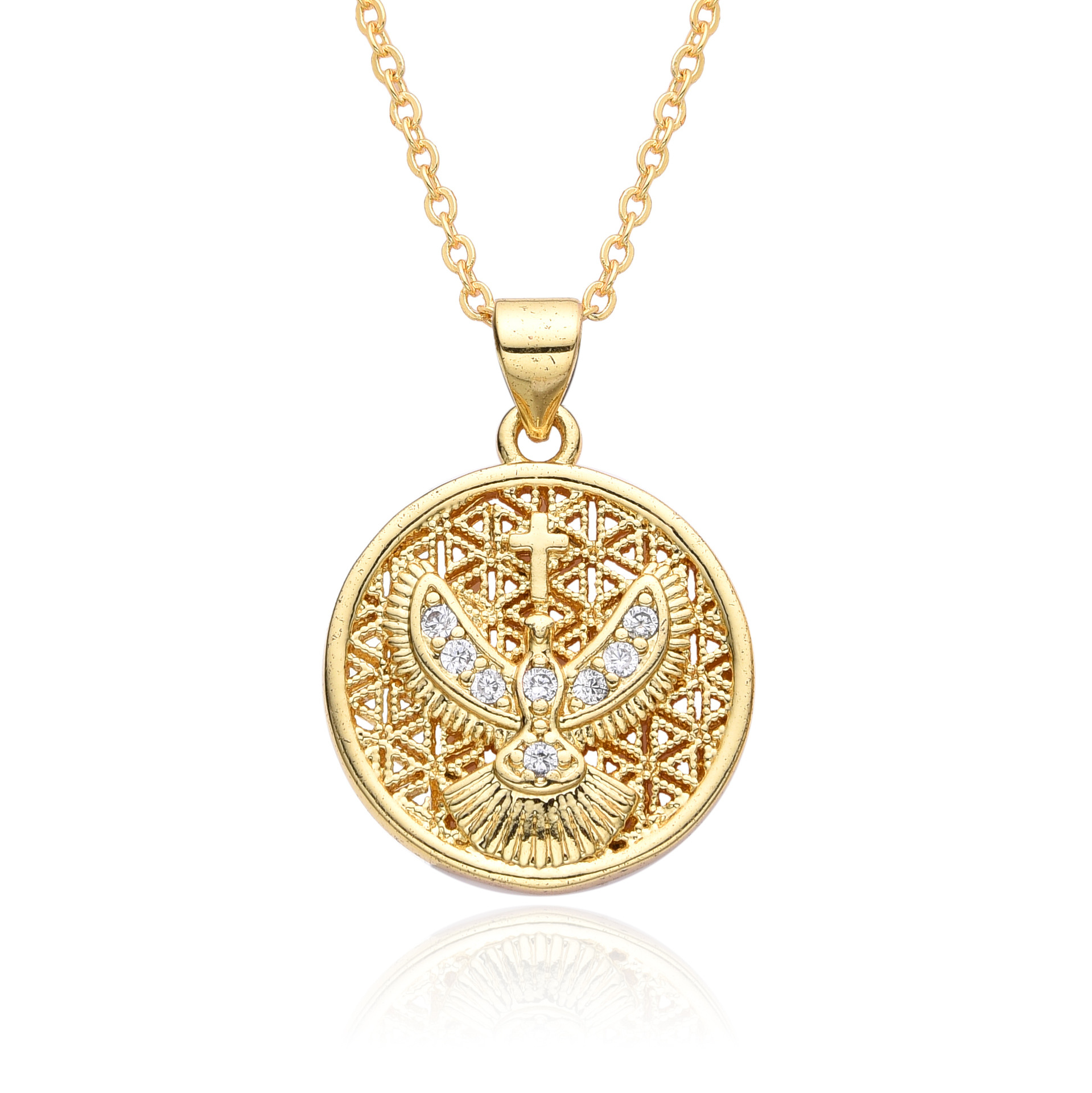 8g Weight Copper Pendant Material Pendant Necklace Classification Copper Chain Material 1 Piece Quantity Banquet, Daily, Tea Party Occasion Copper Material Geometric Pattern Women's Gender Retro, Simple Style, Classic Style Style Copper Geometric Pendant Necklace 2