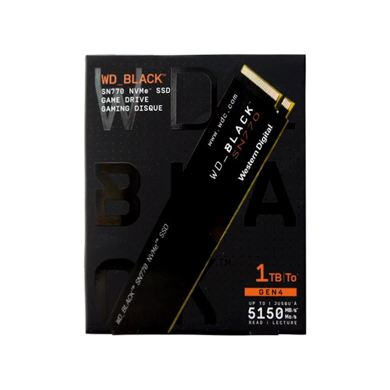 WD/Western Data WD SN770 Black Disk 2TB Solid State Drive M.2 Interface Laptop SSD Western Digital