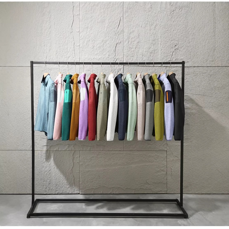 Original Brand Replica Couple's Version Covert Classic Stand-Collar Fleece Jacket for Men, Simple and Stylish Jacket