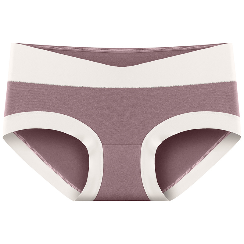 Ropa interior de maternidad de algodón puro, temprano, medio y tardío, soporte de abdomen de algodón puro posparto, entrepierna antibacteriana de algodón puro, ropa interior de maternidad refrescante