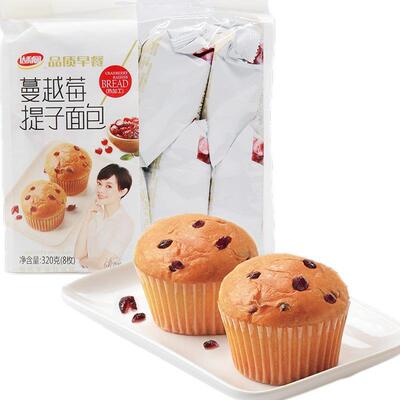 達利園蔓越莓提子面包320g早餐糕點零食點心營養甜品下午茶