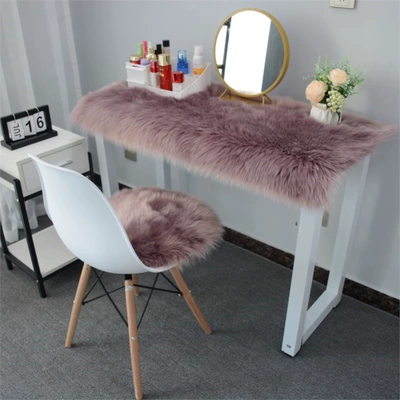 Car Carpet, High-End Irregular Rectangular Red - grape-purple-3535cm-round